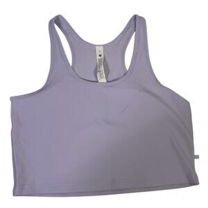 Lululemon Power Pivot Training Tank Lavender Frost Size XL NWT